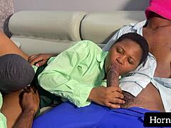 horny ebony wife joins bisexual students for big cock group missionary fuck