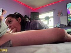 Tiny latina girlfriend's big pussy assfucked rough by boyfriend creampie