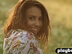 wanna see sexy anetta keys flaunt her stunning natural naked tits and pussy outdoors?