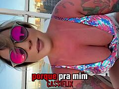 that hung black dude rubbed his hard cock on my pussy til it slid all in 😈🍆💦