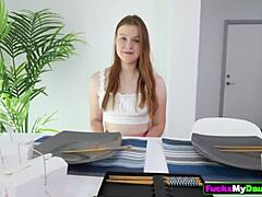 expectant mommy horny stepdaughter rides stepdad deepthroat doggystyle fantasy tits 🤰👨‍👧💦