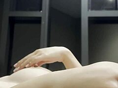 Wife teases softly in intimate solo moments