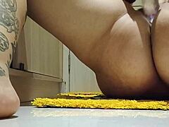 crazy latina cutie goes wild in boss closet fetish frenzy