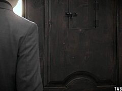 creepy dad pounds petite babysitter teen's tight hole