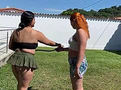 me follo mi hermanastra kalaycalientelatina orgasm wet pussy together!