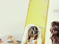 Uttaran20 Brunette Sexy FFM Threesome Deepthroat Ride