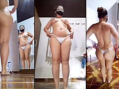 best fat bbw ass ripping panties dildo fucks compilation!