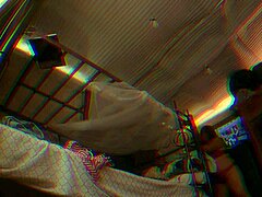 Spying on wet puta post-shower crave hard fuck now