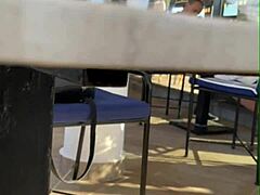 18岁模特公共露出POV猛干