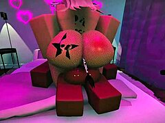 WOW! Big Black Futa Cock Stuffing Me Deep!