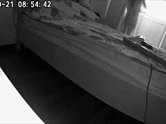 my wife caught hubby fucking housekeeper on hidden cam