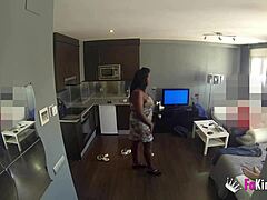 Cuban Lisa Black Delivers Full Service To Jordi At Fakings Studio