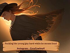 hey wanna fuck this young guy hard while he moans so loud?