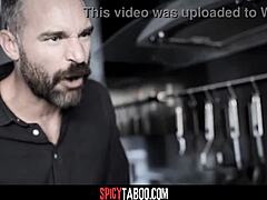 Italian Maid Bent Over for Boss's Deep Thrusts