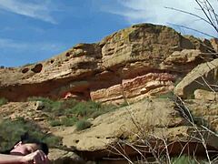 slutty mature milf bends over for outdoor assfucking and cowgirl ride