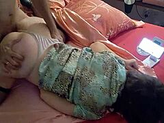 i love her thong corset blowjob from behind pov