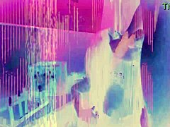 gothic girl squirts homemade mess all over her own face