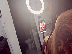 Firegreen2's BBW Wife Punheta On Hubby In Bedroom