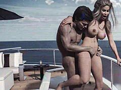 reborn ai tailor fingers ass before wild blowjob fuck