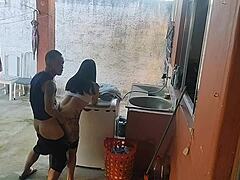 Wife Leaves! Maid Begs for My Erect Cock!