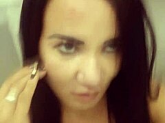 cinema reopens for brunette latina's bent over public doggystyle