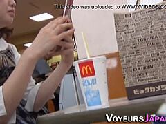 Japanese Cutie Caught Spying Rubbing Pussy Outdoor Hidden Cam