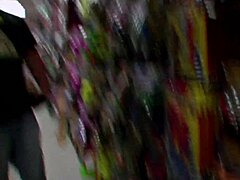 redhead milf with perfect body bends over bed in fishnets heels gets tight shaved pussy hammered doggystyle then anal fingered gaping