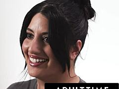 Sarah Arabic shows how her big natural tits lead to epic orgasms