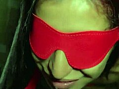 sexy submissive latina dives into bdsm slave fantasy