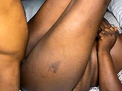 Black Belinda Owns Chubby Big Tits with Saggy Domination Ride