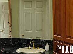 my new white stepdaddy pounds aaliyah hadid hard