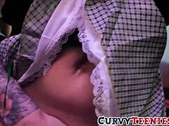 busty cassidy banks rides hard before massive cumshot on her big tits