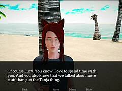 brunette milf plays erotic ass tits game