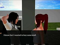 brunette milf plays erotic ass tits game