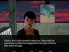 brunette milf plays erotic ass tits game