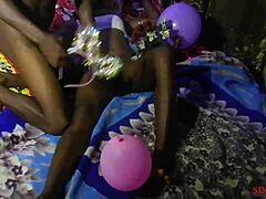 Surprised ex boyfriend with my wet pussy Christmas gift