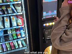 public toilet risky fuck neighbor caught cumming