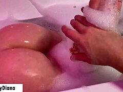 curvy bubble butt babe moans thick cock cum mouth bliss