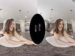 vrallure, just sit and watch my big tits toy masturbation! she teases