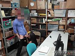 that black ebony chick got hardcore fucked by stressed lp officer at school...