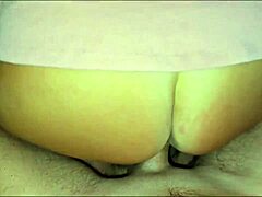 stepmom trades foot tease for stepson's hard cock.