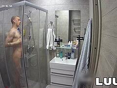 luuv abbadon showers and shaves smooth for his big reality show reveal