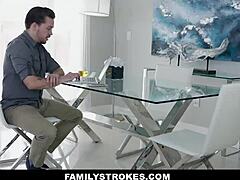 Hot Stepsis Drilled by Monster Cock Fantasy