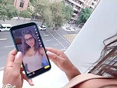 sheila ortega fucks on window street view