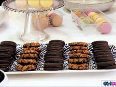 Craving a taste of my dripping milk-soaked pussy now?