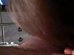 Amateur Wife's Sloppy Deepthroat Blowjob On Monster Cock With Fruit Roll-Up