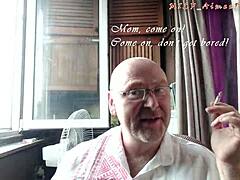 Aimee Spreads Legs Wide for Mommy Milf Toy Play