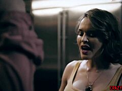 Mature Milf Lures Peeping Teen for Pussy Lick