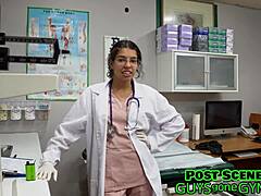 Tampa Uni Physical: Angel Ramiraz Prostates Flopping Dicks!