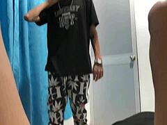 I catch my little stepsister masturbating in her room, help her out, then fuck her hard - full story